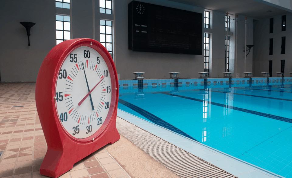 How to time swimming
